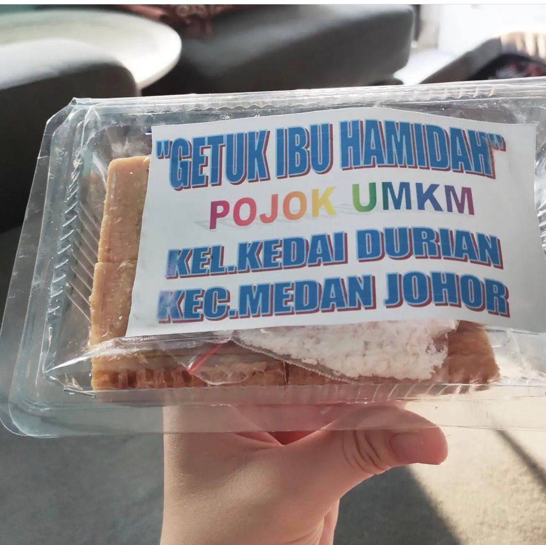 Getuk Lindri,Jajanan tradisional yang terbuat dari olahan singkong